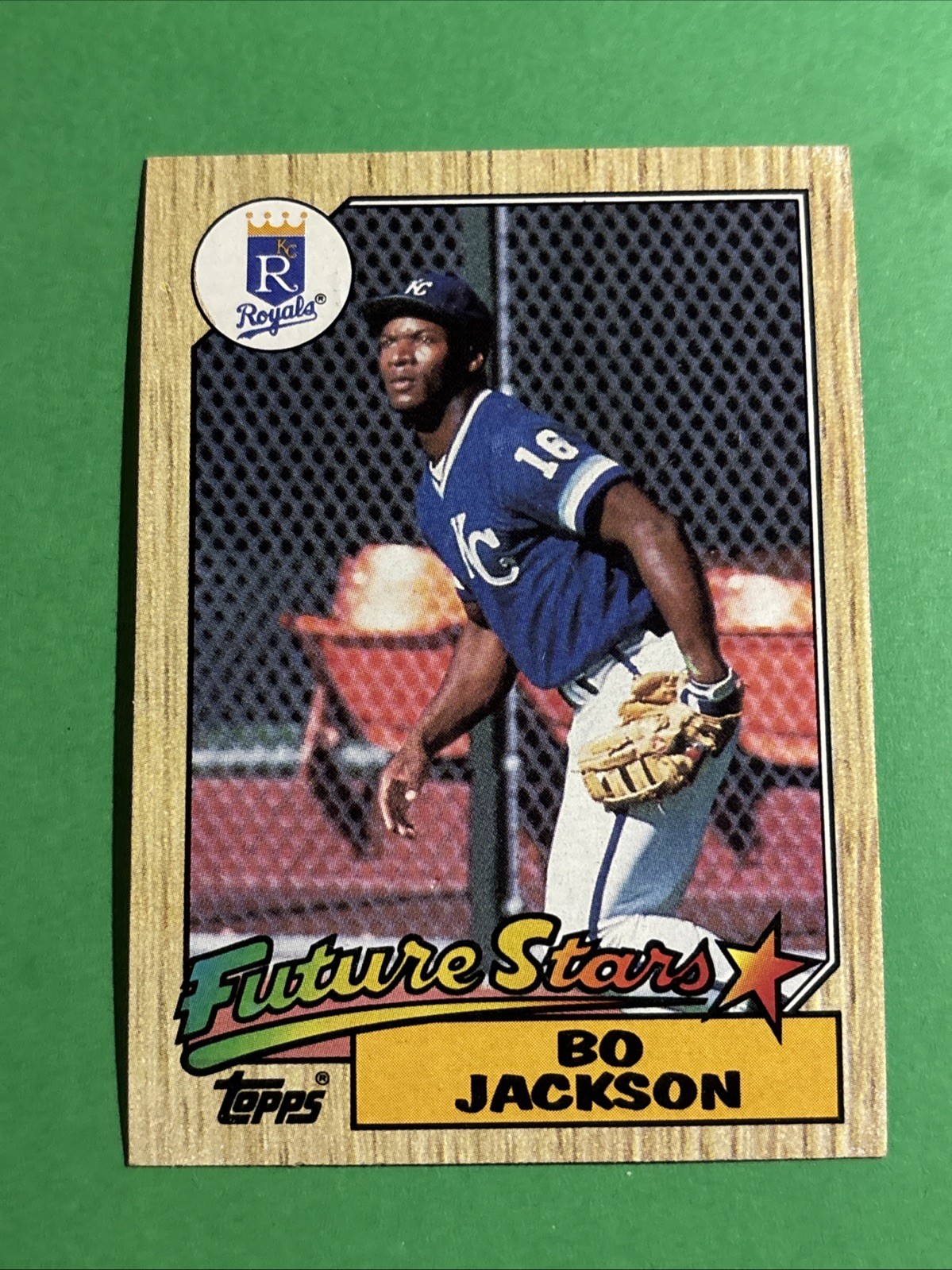 1987 Topps Future Stars Bo Jackson #170 (RC) Kansas City Royals NM-MINT
