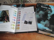  LES TRAINS DE LEGENDE  ed ATLAS  3 VOLUMES  16 CHAPITRES   COMPLET