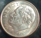 2016-P Roosevelt Dime DDO/DDR Die chip RevSide clear Doubling on both sides  — photo 2