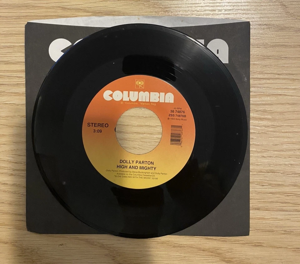 1993-DOLLY PARTON AND FRIENDS, " ROMEO / HIGH AND MIGHTY" COUNTRY , NASHVILLE - Image 3 of 3