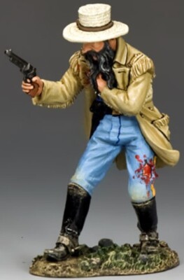 Figurine King & Country TRW 23 - Trompette 7ème De Cavalerie - 1/32 - Neuf