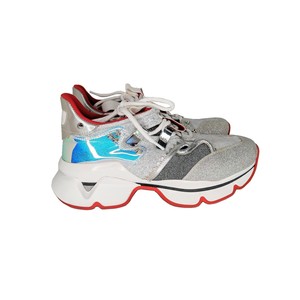 Christian Louboutin Red Runner Donna Glitter Sunset Sneakers 35 | eBay