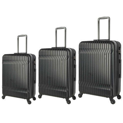 3Pc Hard & Soft Shell Suitcases Set 4 Spinner Wheeled Hold & Cabin Luggage S,M,L - Picture 17 of 36