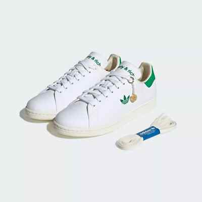 Size 7 - Sporty & Rich x adidas Stan Smith White Green for sale