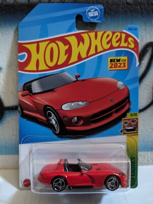 Hot Wheels 1:64 HW Exotics '92 Dodge Viper RT/10 (Red)