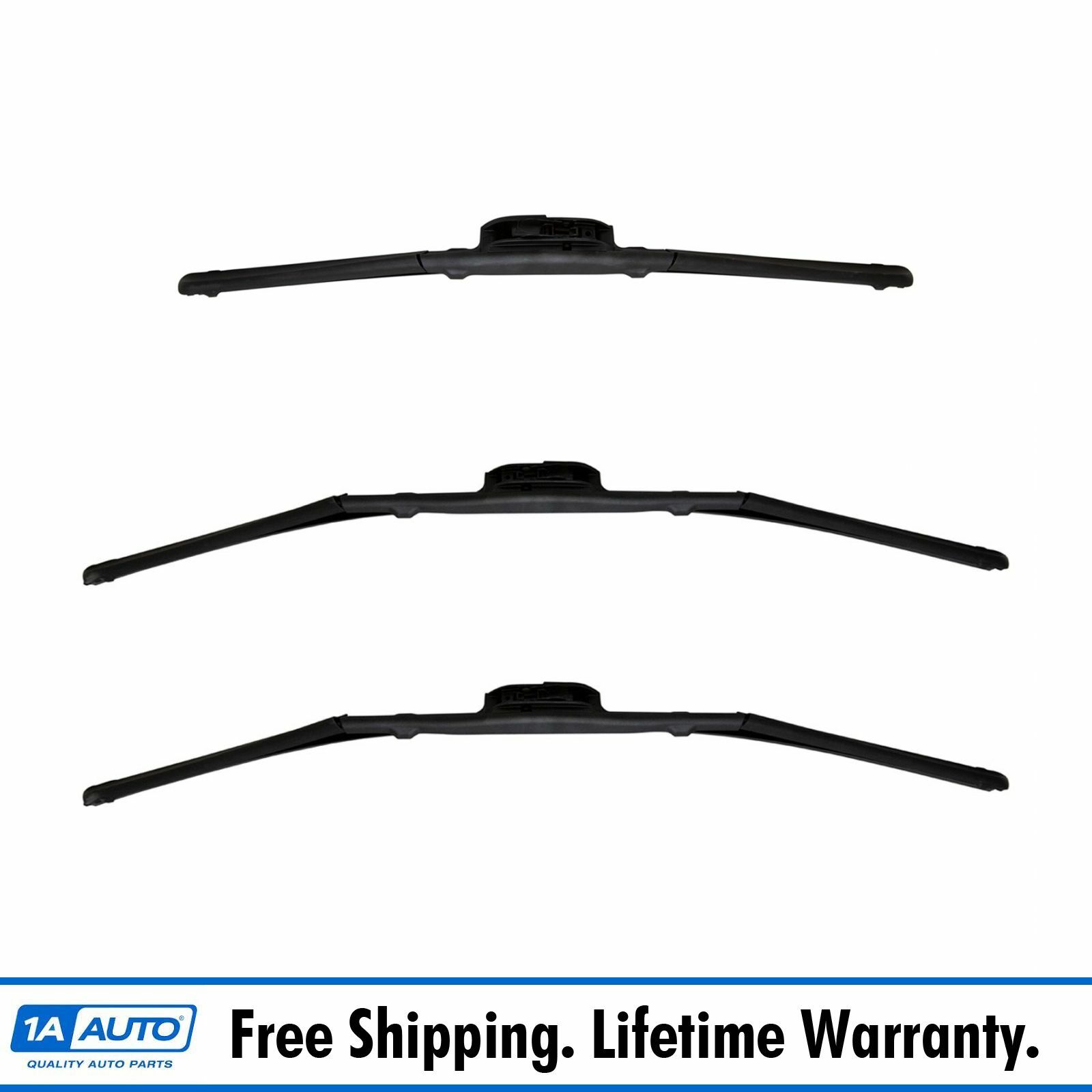 Trico Sentry Windshield Wiper Blade Front & Rear 3pc Set eBay
