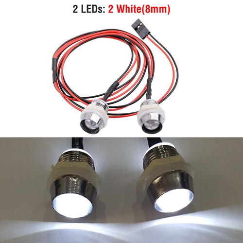 RC LED Light Set Kits for 1/18 1/12 1/10 1/8 1/5 RC Car Traxxas HSP SCX10 Tamiya - Picture 44 of 47
