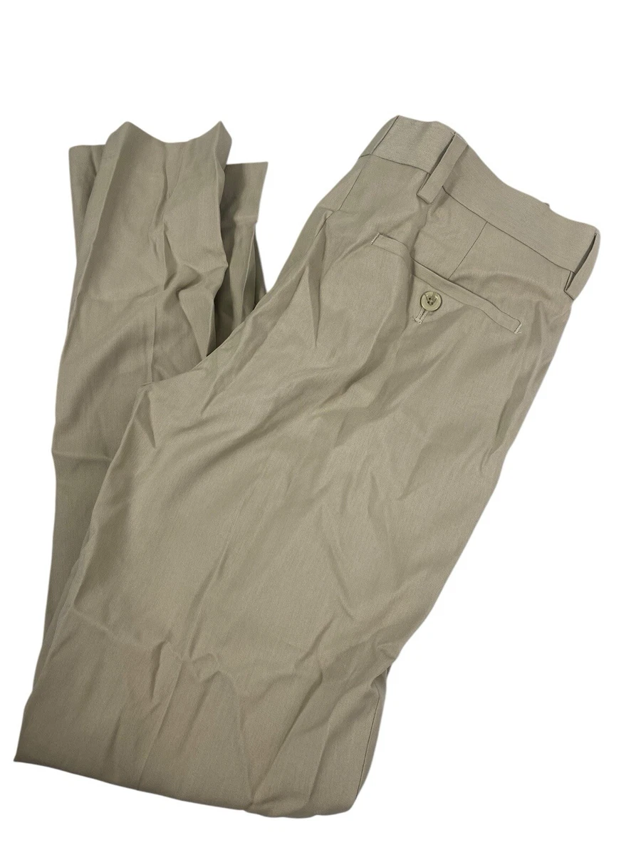 Pantalon Habillé Louis Raphael Homme Gris, Plissé, Poches, Taille 44x30