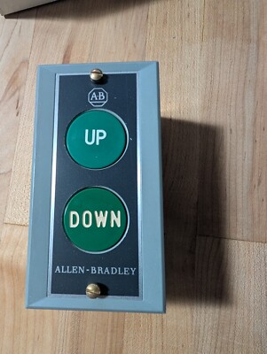#ad Allen Bradley 800S 2SCUP DOWN Type 1 Push Button Station $40.00