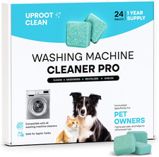 Washing Machine Cleaner Tablets - 24 Pack for a 12 Month Supply. Formulated