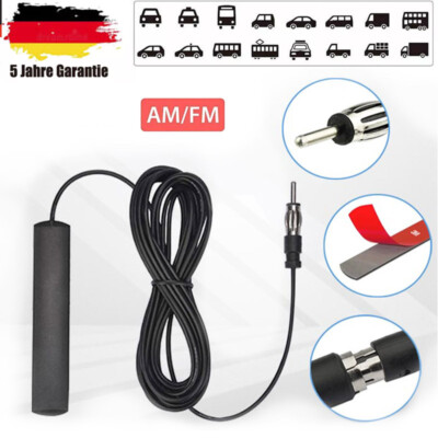   ANTENNE Auto FM Klebeantenne Kfz Fenster Antenne Autoradio DIGITAL FM  