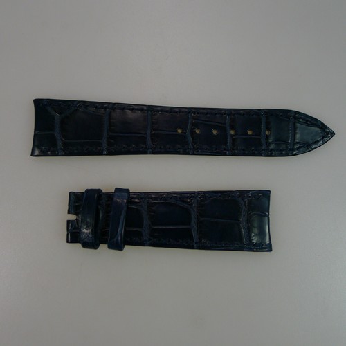Audemars Piguet Uhrenarmband, blau Krokodil 1284 - Bild 2 von 3