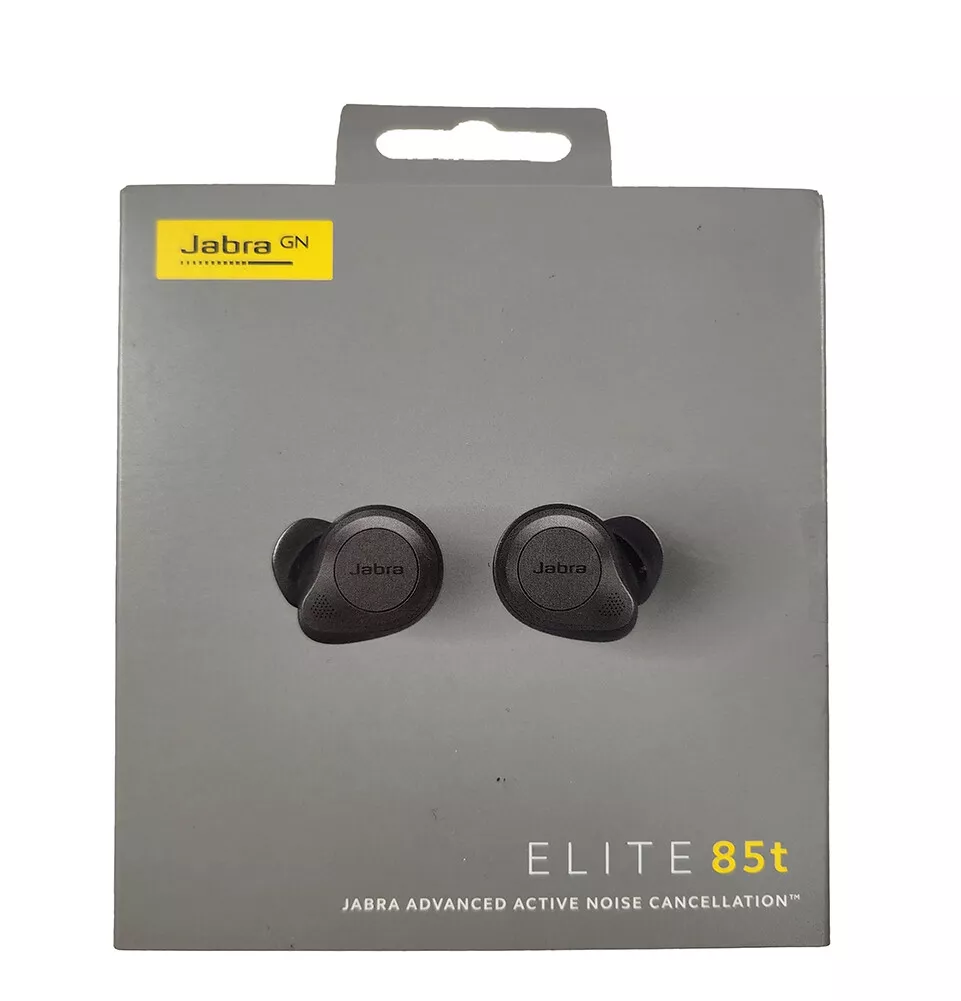 Jabra Elite 85t True Wireless Bluetooth Earbuds Titanium Black