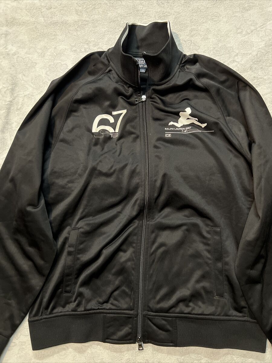 Polo Ralph Lauren Men's Black And White Color RL 0067 Jacket Polo Ralph Lauren Men's Black And White Color RL 0067 Jacket