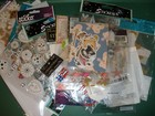 Lot of New & Opened Scrapbook Stickers Packages