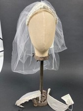 LOT Vintage Bridal Wedding Veils Hairpieces 50s 60s bridal hat rockabilly bride