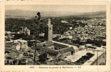 CPA AK MAROC FES - Panorama du quartier de BA...