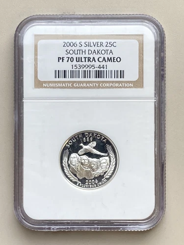 2006-S Silver South Dakota Quarter NGC PF-70 UCAM