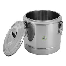 Thermobehälter Edelstahl Thermobox Warmhaltebehälter Speisen Thermoport 2.64gal