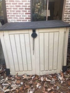 Storage Cabinet - Shed. Used. Great Condition.