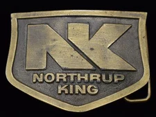Northrup King Seed Company Syngenta American Agriculture Vintage Belt Buckle