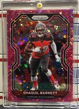 2020 PANINI PRIZM SHAQUIL BARRETT, #260, HO HUDDLE PINK DISCO PRIZM, #15/15 