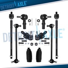 Inner Outer Tie Rods Ball Joints Sway Bar Links For Toyota Sienna 1998-2003