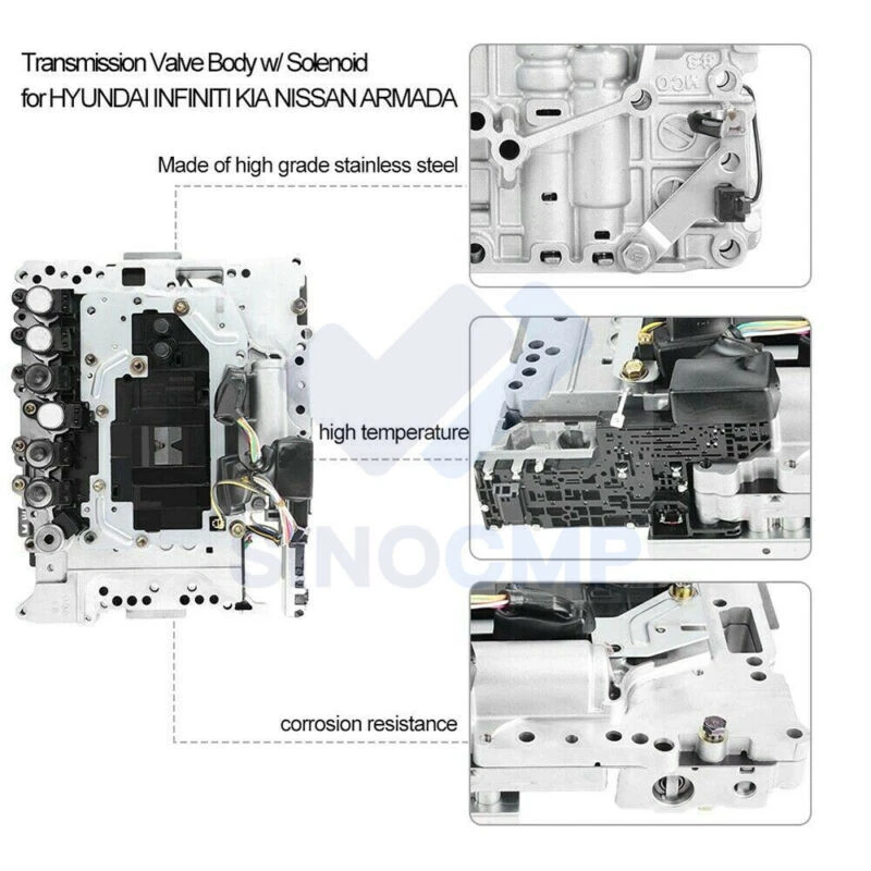RE5R05A Valve Body Solenoid TCM For Nissan Xterra Pathfinder Armada 0260550002 Foto 4 de 4