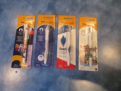 Stylo BIC 4 Couleurs Jeux Olympiques Paris 2024 - édition Collector, En Très Bon état
