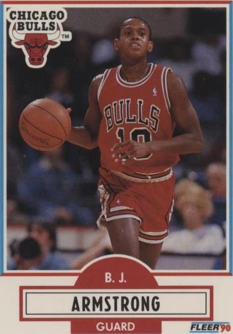 1990-91 Fleer - B.J. Armstrong #22 - 1 of 2