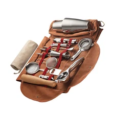 Professional Bartender Bar Tool Bag Cocktail Shaker Wine Canvas Storage Bag Neug