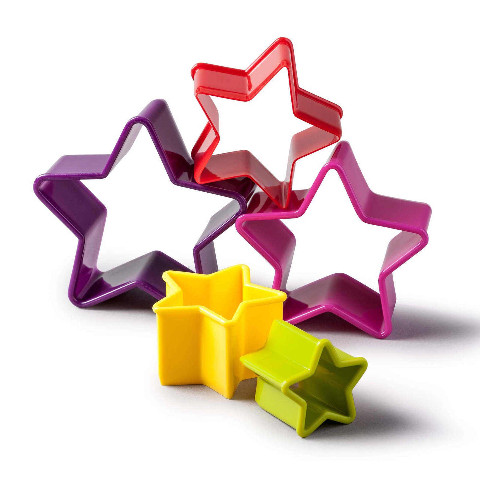 Zeal Star Shaped Cookie Cutters, Set of 5 Assorted Sizes Pastry Cutters