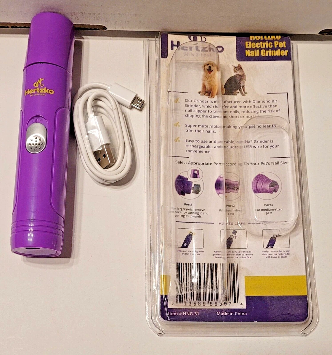 Hertzko dog nail grinder cheap