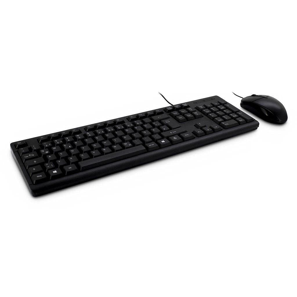 Inter-Tech KB-118 EN USB QWERTY English Keyboard (Standard, Wired, USB, QWERTY,