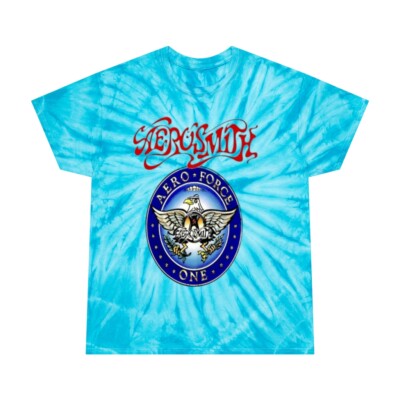 tie dye aerosmith shirt