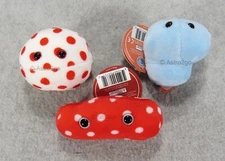 GIANT MICROBES MMR VACCINE THEME SET 1--Measles Mumps Rubella Contagious Virus