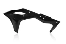 Cycra Fits 17-20 Kawasaki KX250F Powerflow Radiator Shrouds - Black