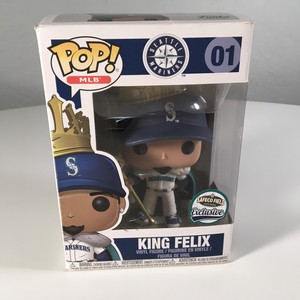 Funko Pop! King Felix #01 Seattle Mariners Safeco Field Exclusive Vinyl Figure | eBay