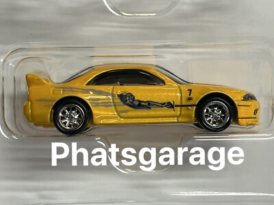 Hot Wheels Premium Nissan Skyline R33 YELLOW GTR Fast & Furious