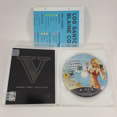 Grand Theft Auto V!! GTA 5!! PlayStation 3, PS3, TESTED + WORKING