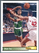 1992-93 Upper Deck Boston Celtics Rick Fox #232