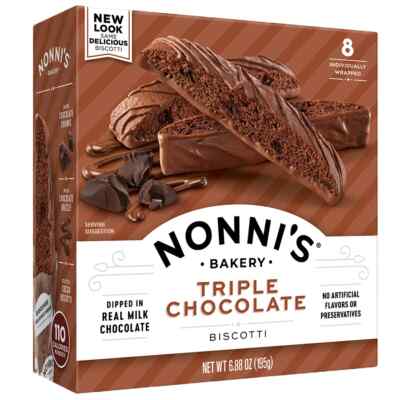  Triple Chocolate Biscotti 6.88 Ounce