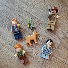 2019 Lego Jurassic World all Minifigures Lot 75935 Danny Nedermeyer, Dog EUC
