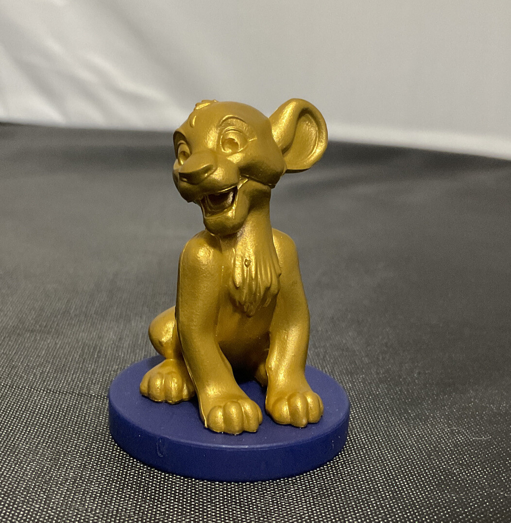 Disney World 50th Anniversary Fab 50 Gold Simba Blind Box Figure