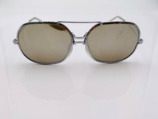 Vintage Silver Textured Metal Pilot Sunglasses Frames Taiwan