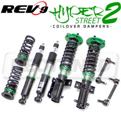 R9-HS2-078 Hyper-Street 2 Coilovers Suspension Camber For Ford Mustang RWD 05-14