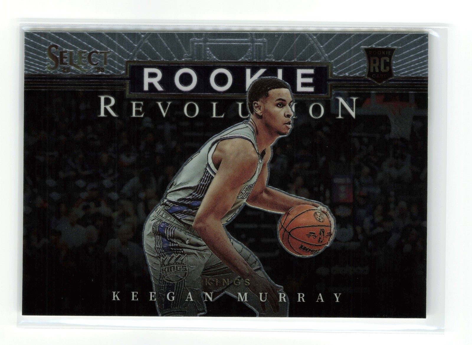 KEEGAN MURRAY #5 2022-23 PANINI SELECT KINGS ROOKIE REVOLUTION RC
