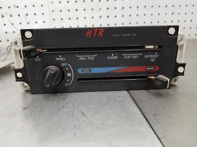 1989-1992 Ford Ranger w/AC Dash Heater AC Panel | E9TZ18549A | OE