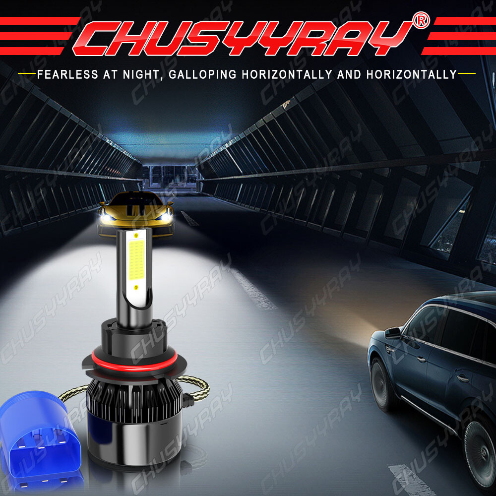 For Pontiac Grand Prix 1997-2003 4X Bright white LED Headlight + Fog Lamp Bulbs