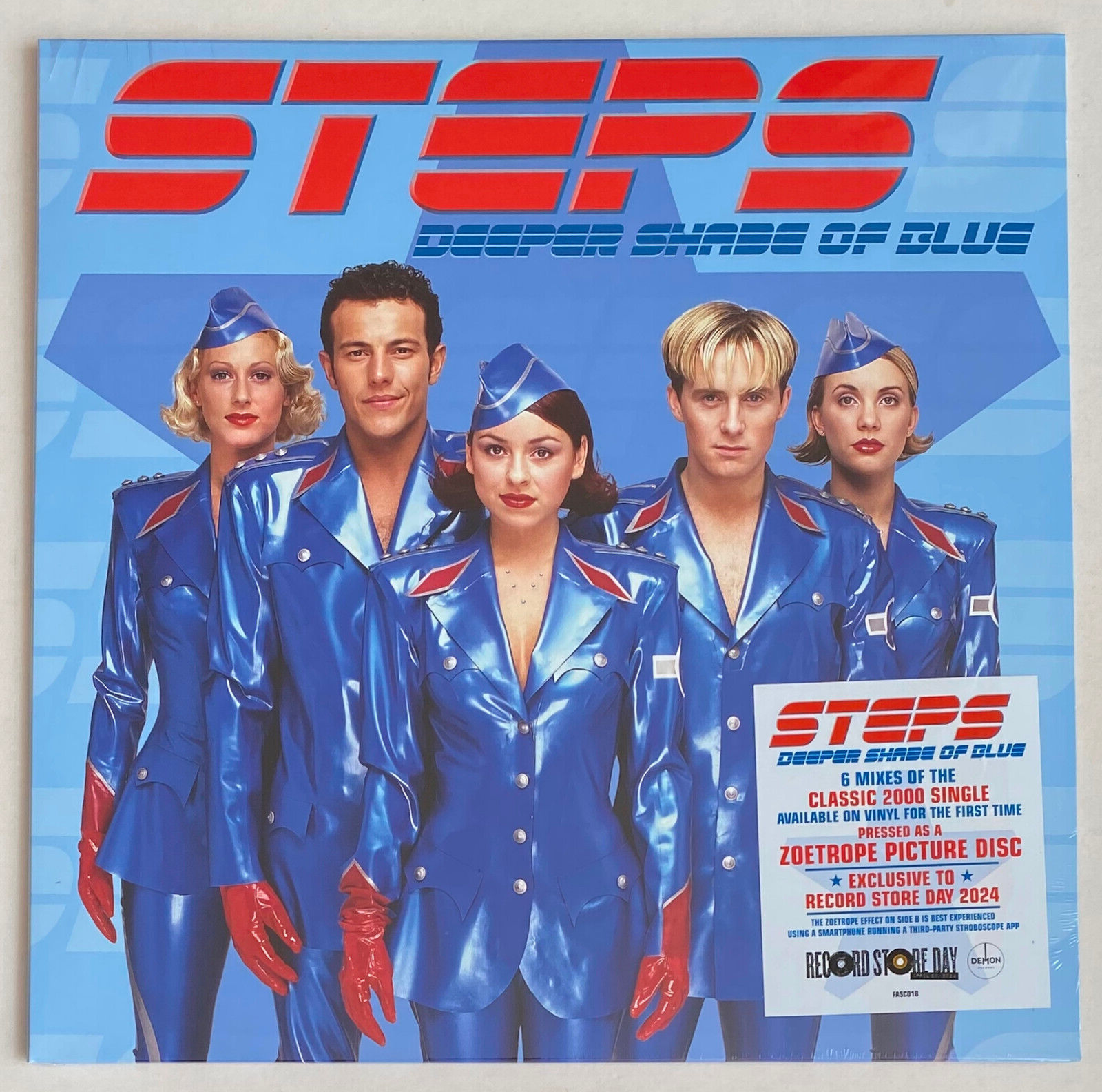 STEPS * DEEPER SHADE OF BLUE * RSD 2024 LIMITED ZOETROPE PICTURE DISC * SEALED